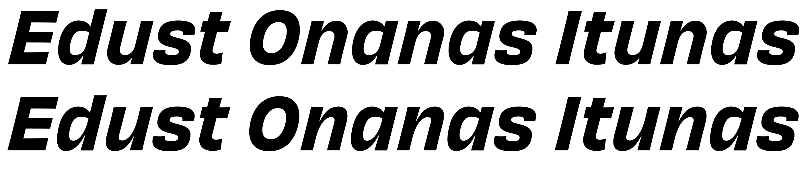 Italic-options