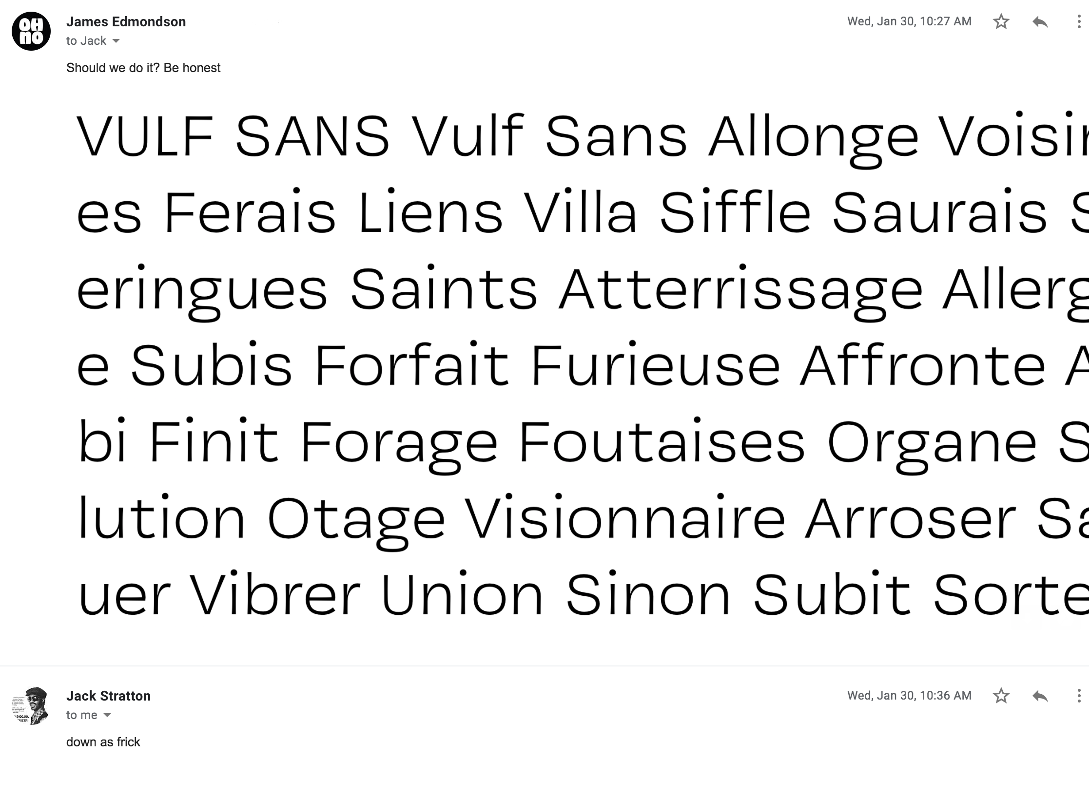 Email-sans