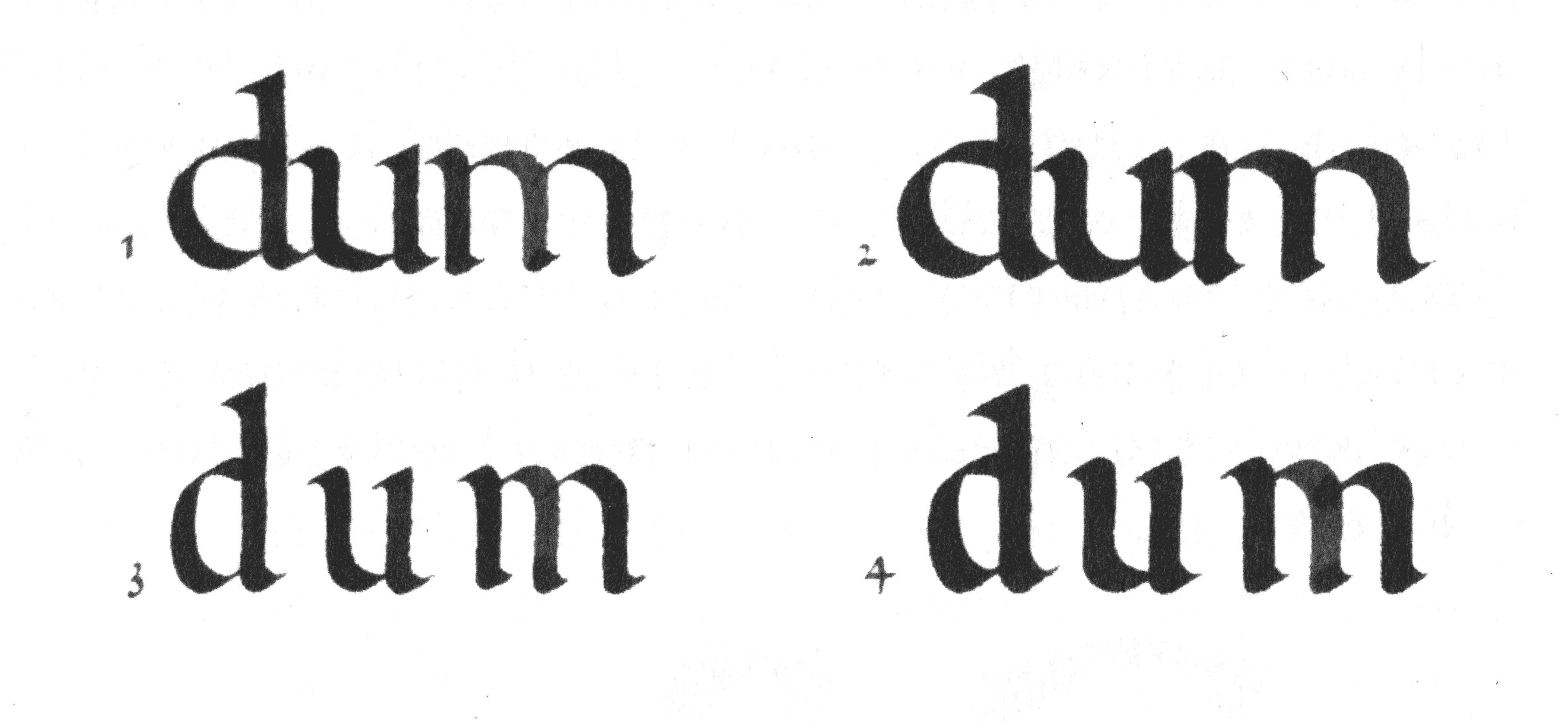 Noordzij Spacing Bad