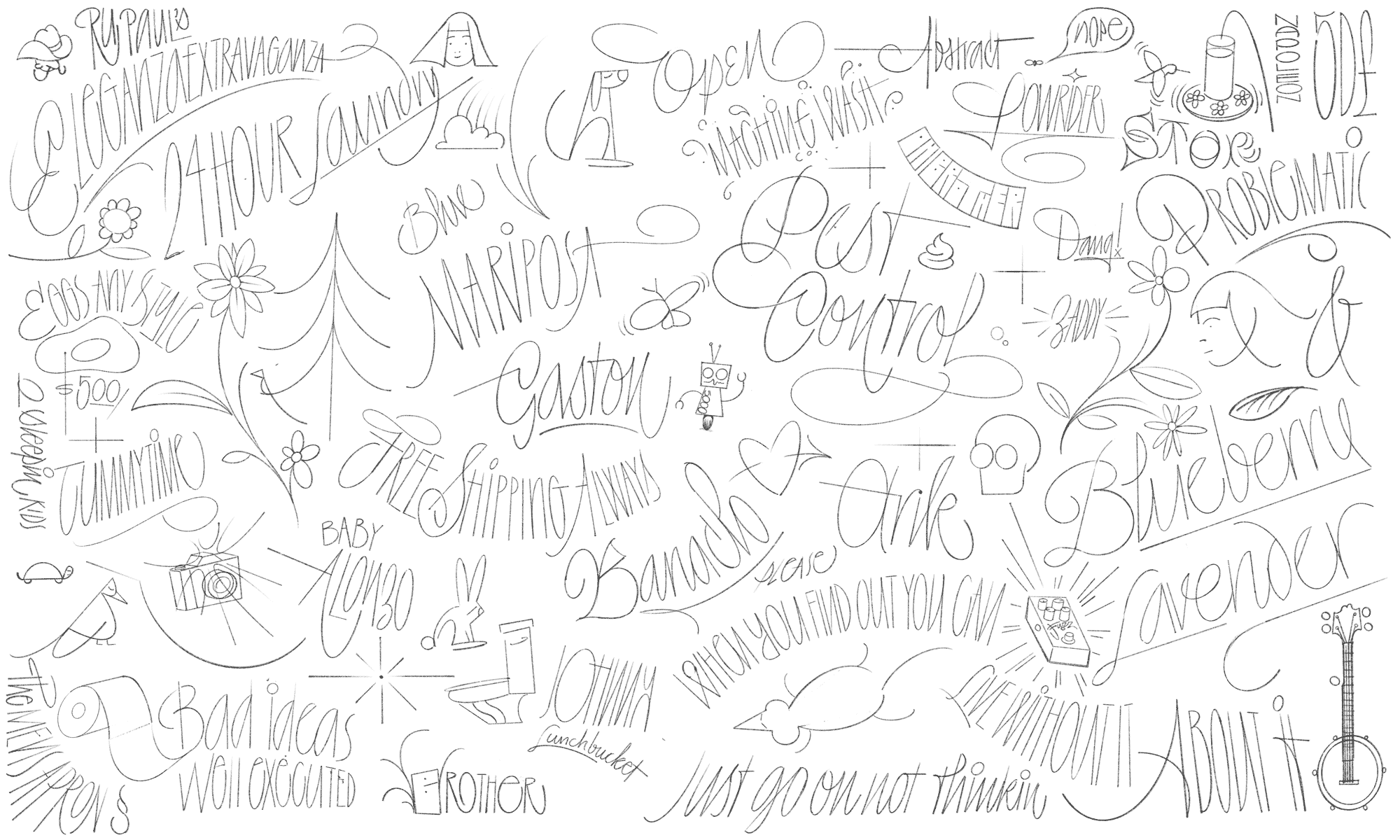 Procreate sketches
